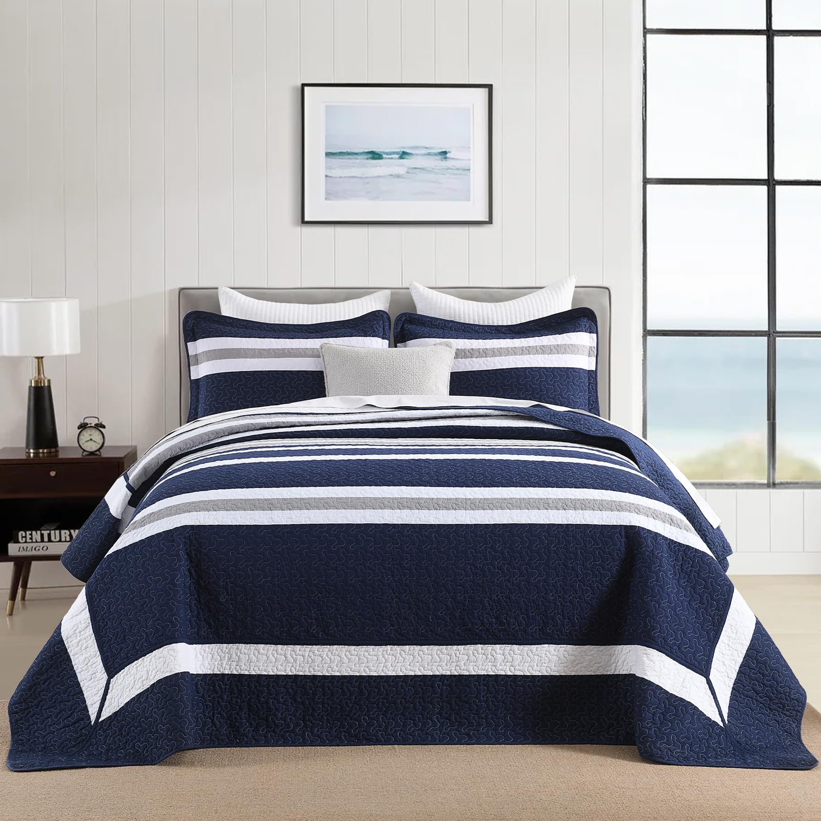 120"x120" Oversized Bedspread - 100% Cotton