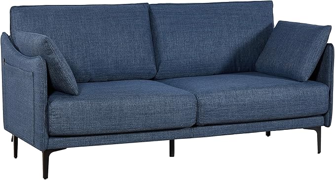 Simple Style Modern 3 Seat Loveseat Couch Sofa