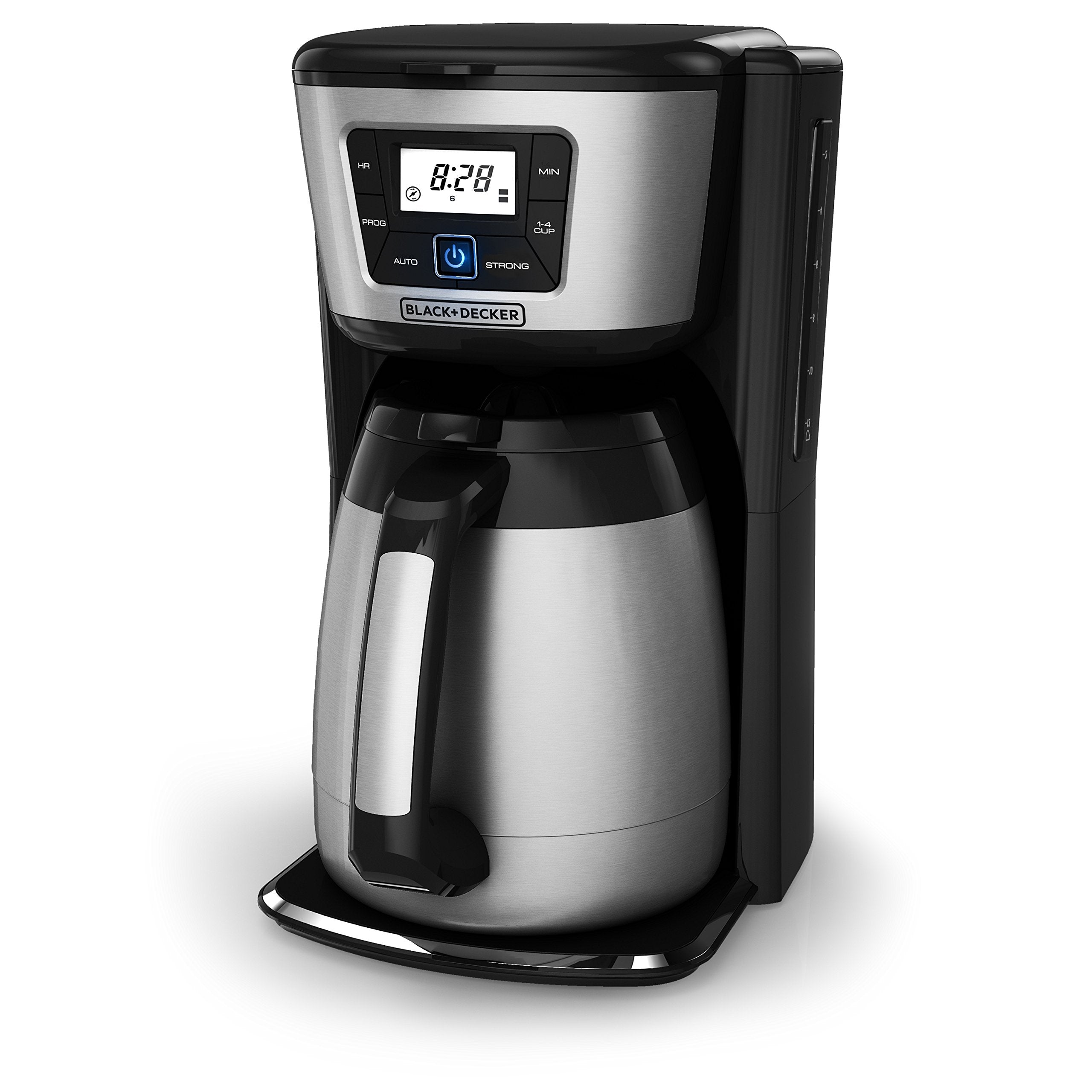 12-Cup Thermal Coffee Maker, Keep Coffee Hot with Insulated Stainless Steel Carafe