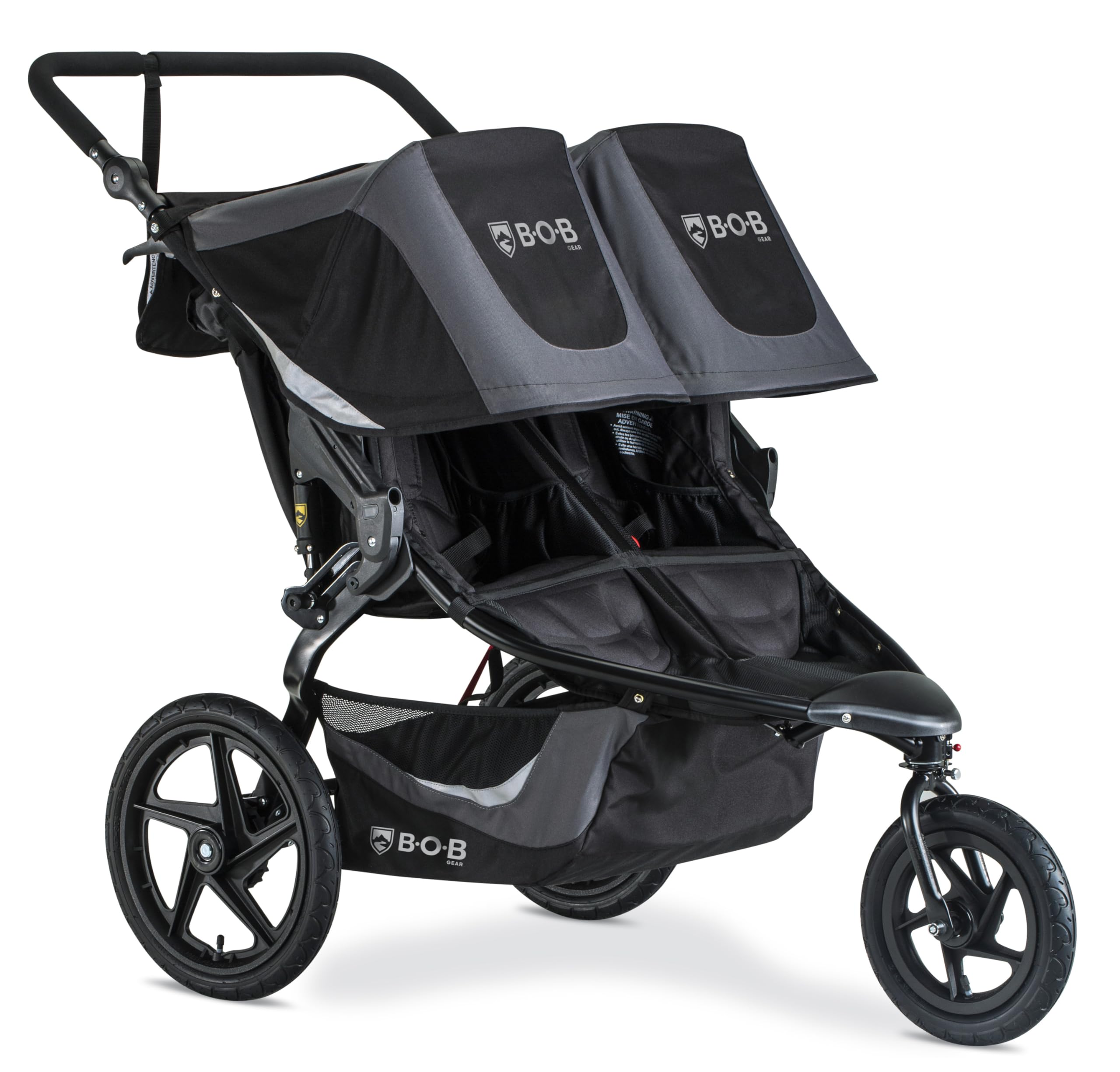 Flex 3.0 Duallie Double Jogging Stroller, Graphite Black