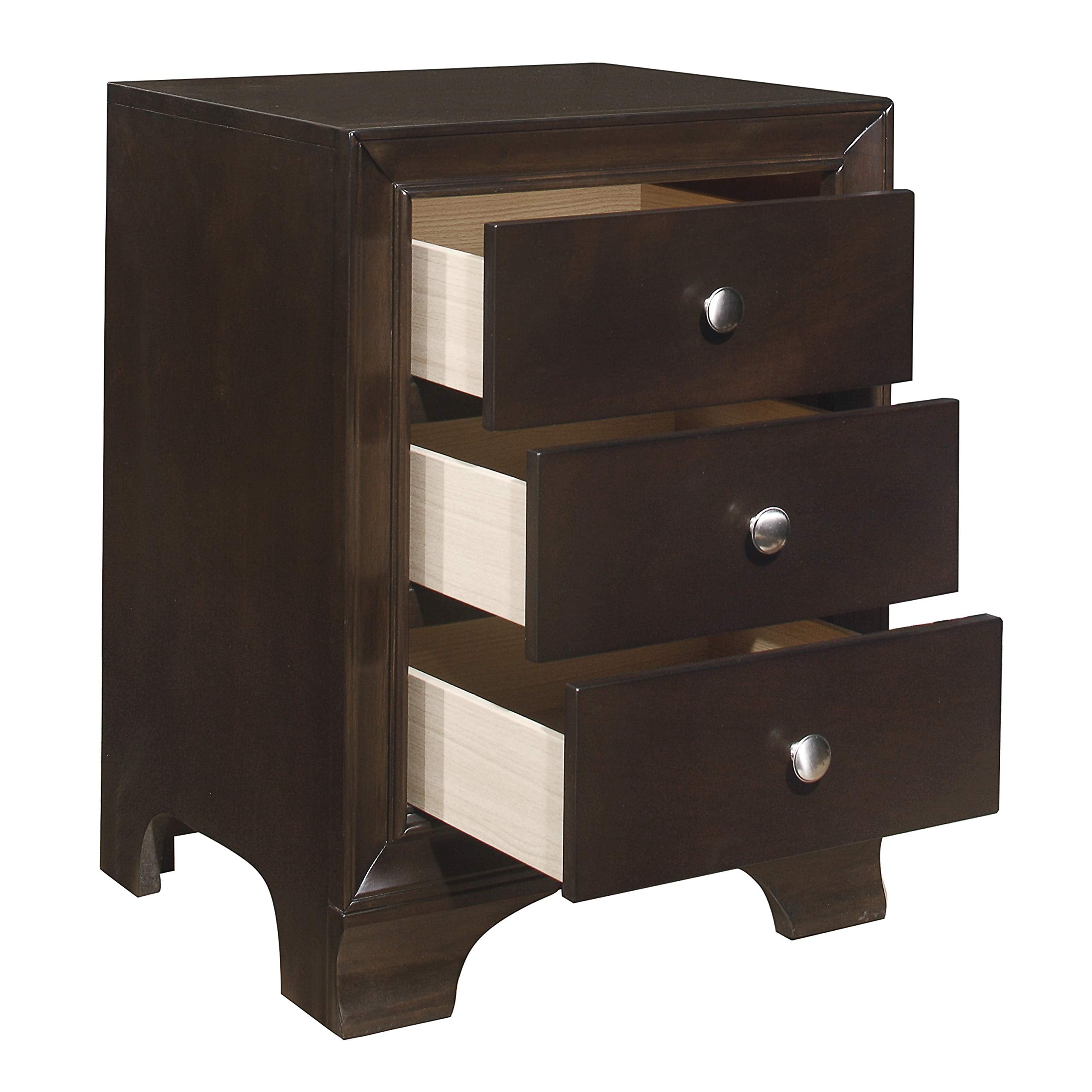 Azalea Nightstand, Brown