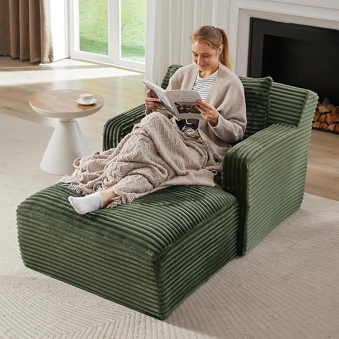 Oversized Chaise Lounge Chair Indoor