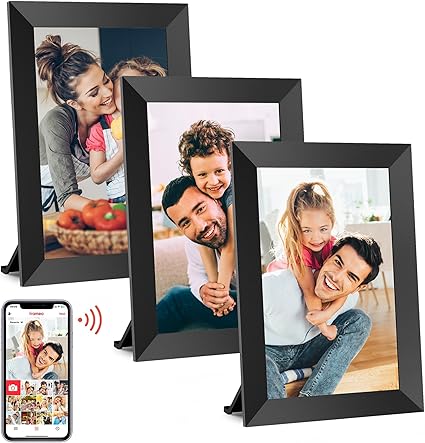 Frameo 10.1 Inch WiFi Digital Picture Frame, 1280x800 HD IPS Touch Screen Photo Frame
