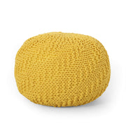 Pouf, Yellow