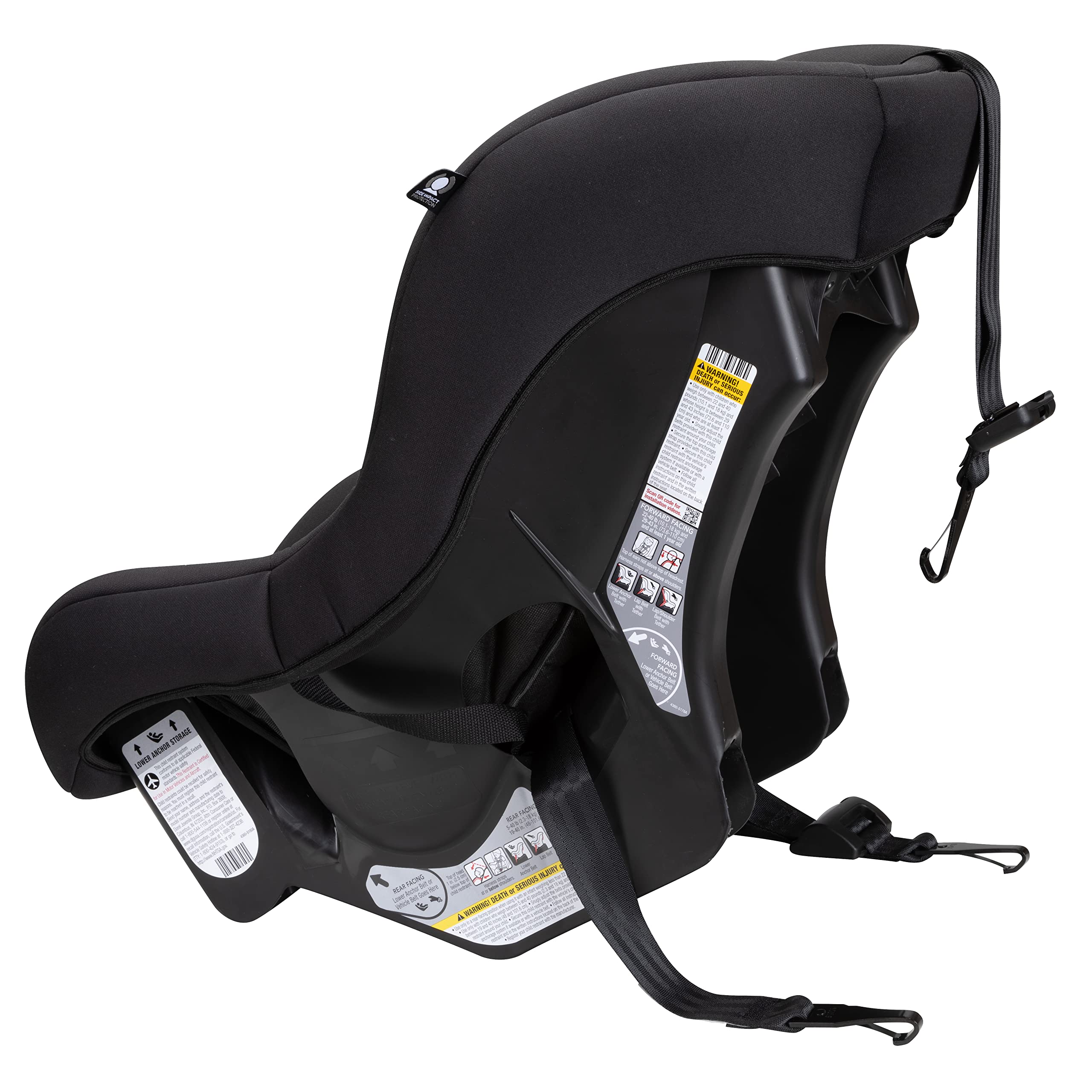 Romi Convertible Car Seat, Converts from Rear Facing Car Seat (5-40 lbs) to Forward Facing