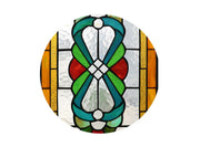 Large Tiffany Style Stained Glass Window Hanging Horizontal Stained Glass