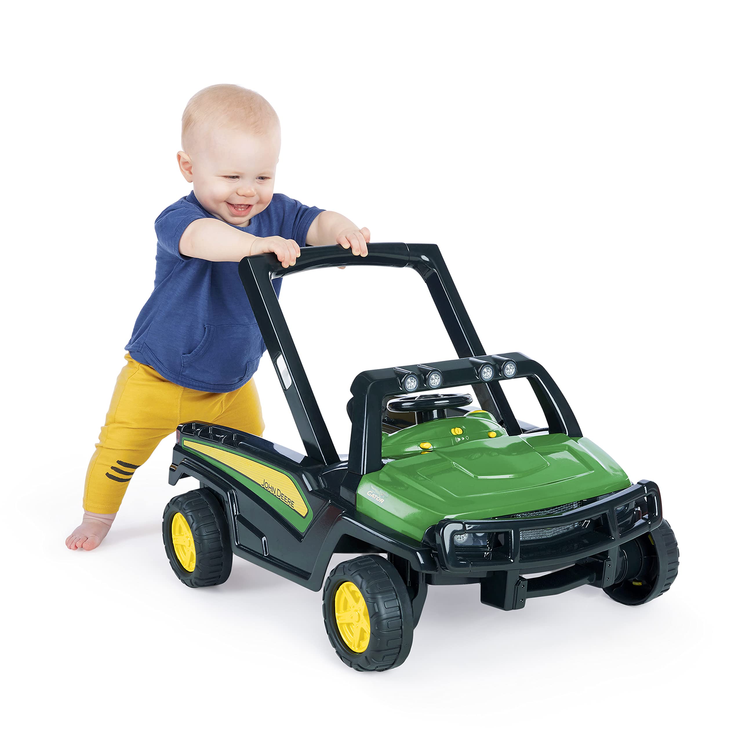 Deere 4-in-1 Gator Green BabyWalker  Activity Center & Push Walker