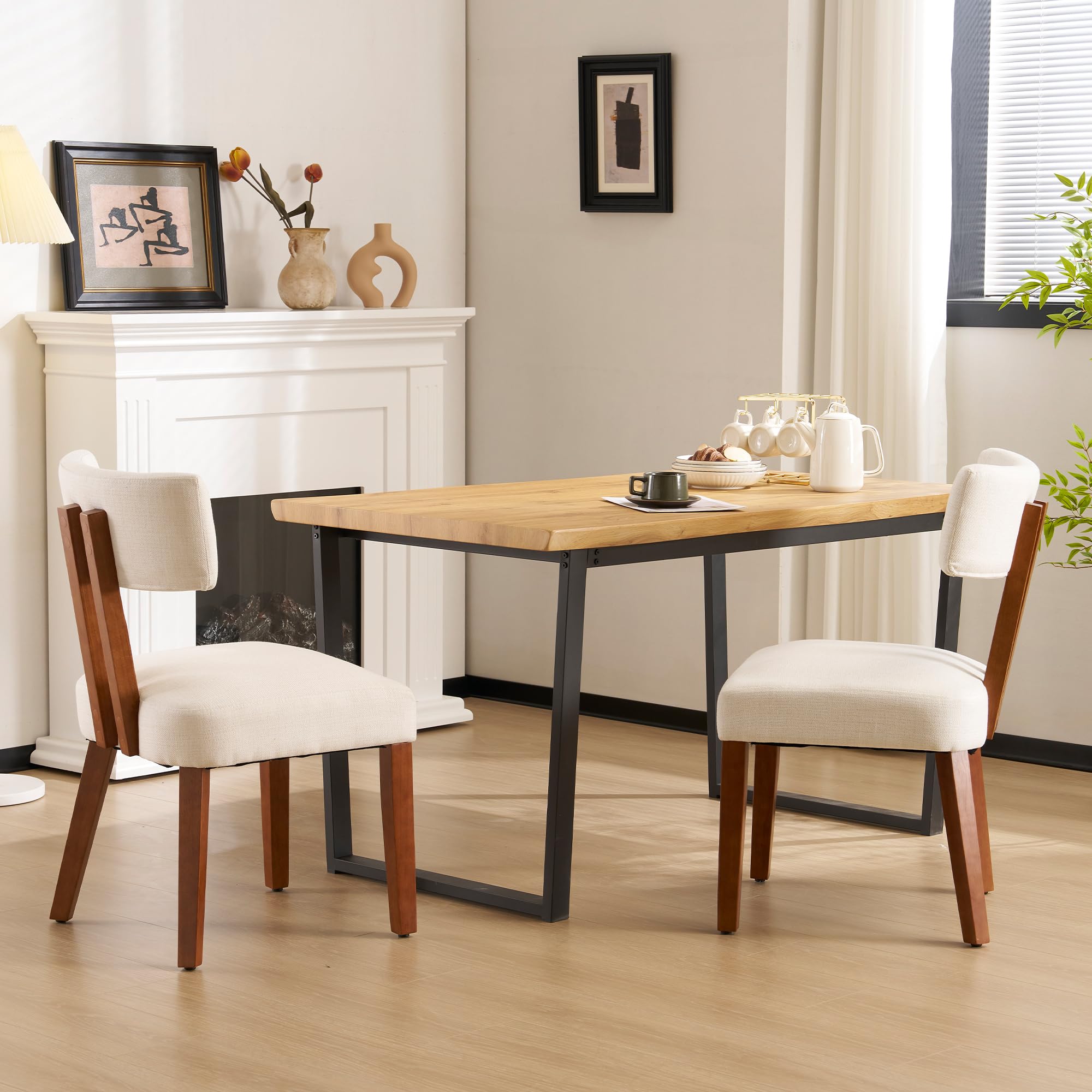 Mid Century Modern Dining Chairs Set of 4