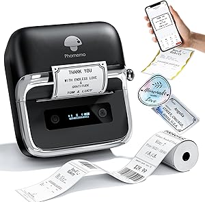 M250 Label Maker Machine with Tape, 3 Inch Thermal Label Maker, 2025 Upgrade Portable