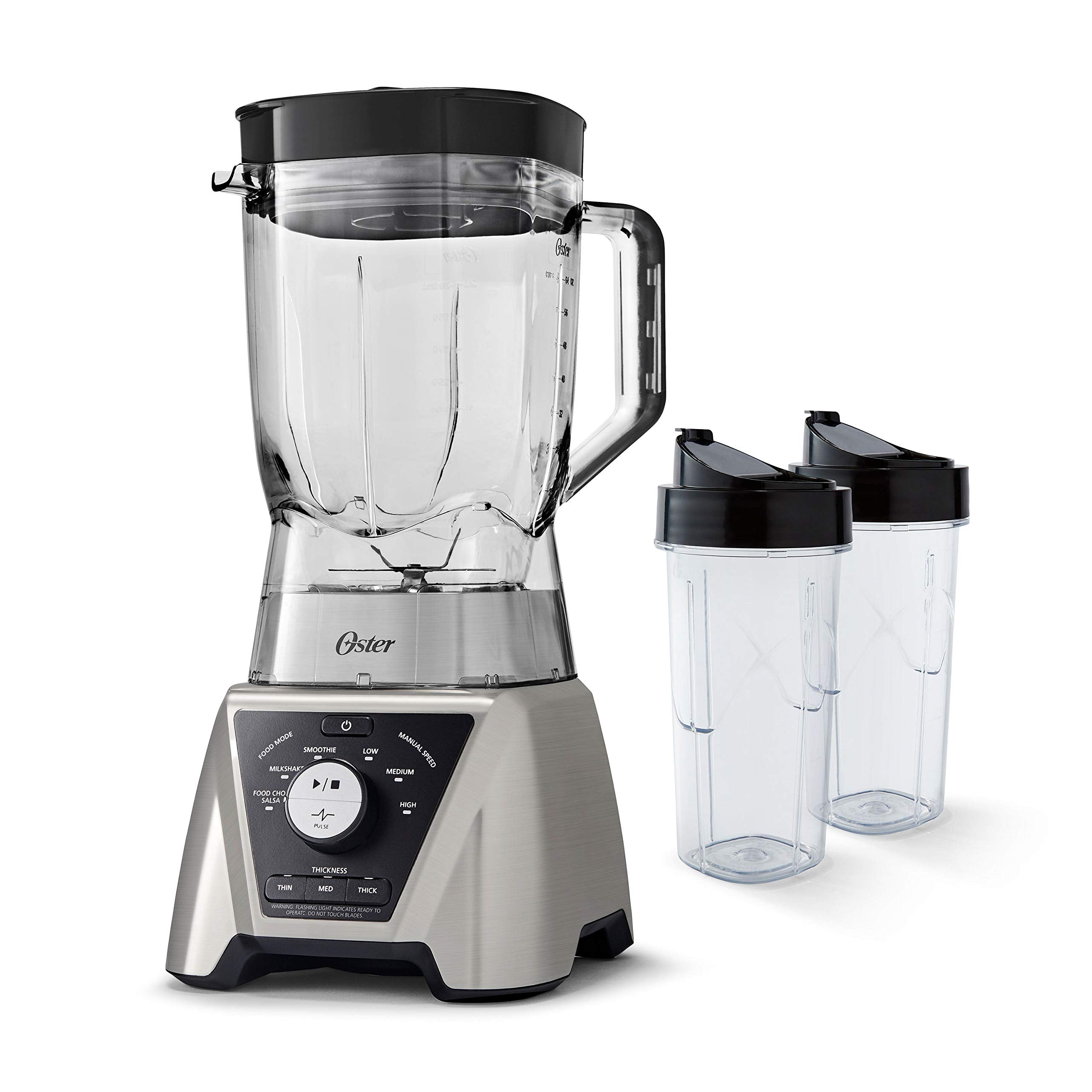 Pro Blender with Texture Select Settings, 2 Blend-N-Go Cups and Tritan Jar
