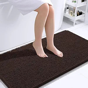 Bathroom Rugs 59x24, Extra Soft Absorbent Chenille Bath Rugs