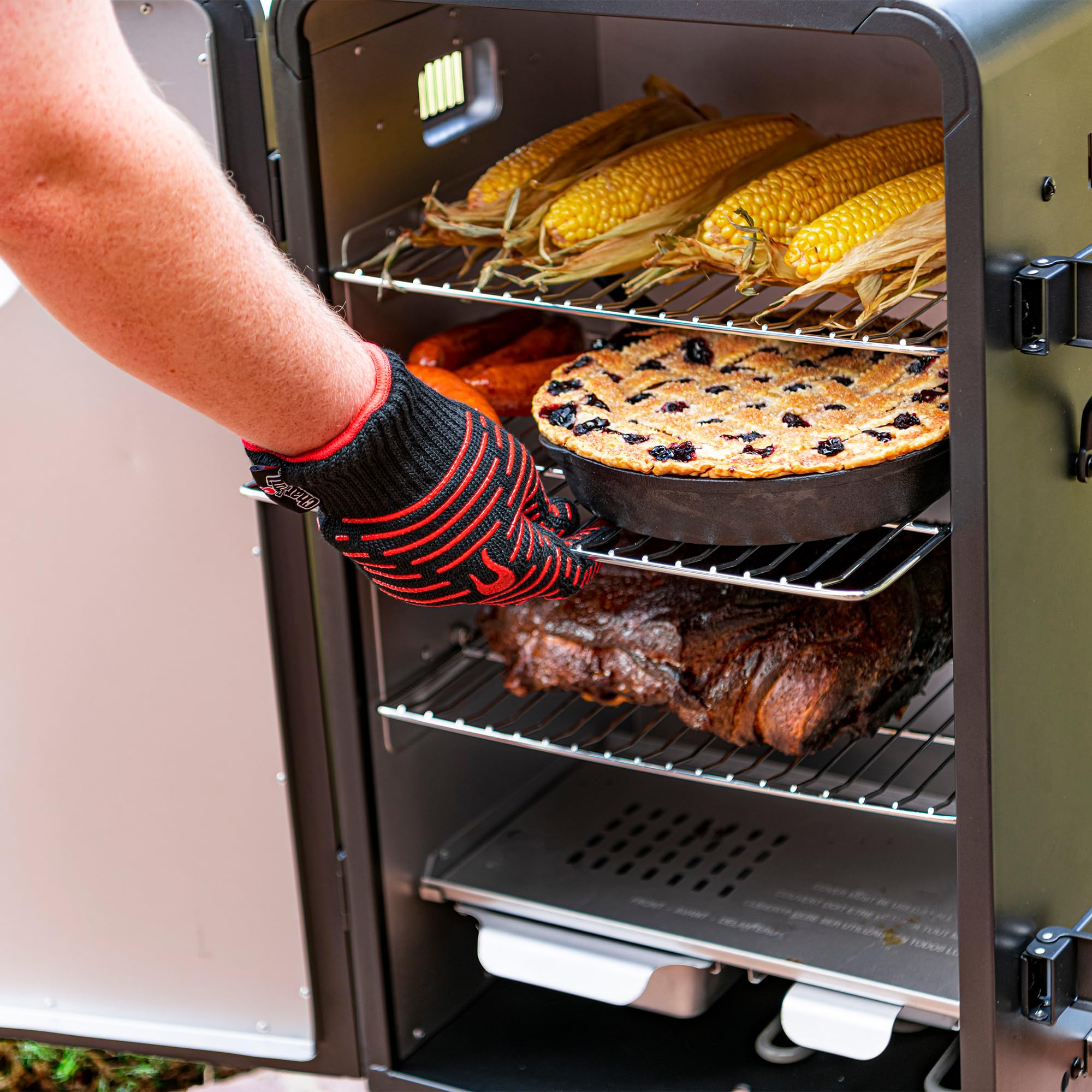 Analog Electric Smoker, Black - 18202077