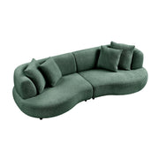 102.36" Curved Sectional Sofa Modern Couch,living room