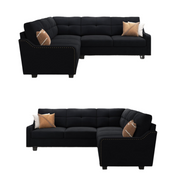 Convertible Sectional Sofa L Shaped Couch,living room