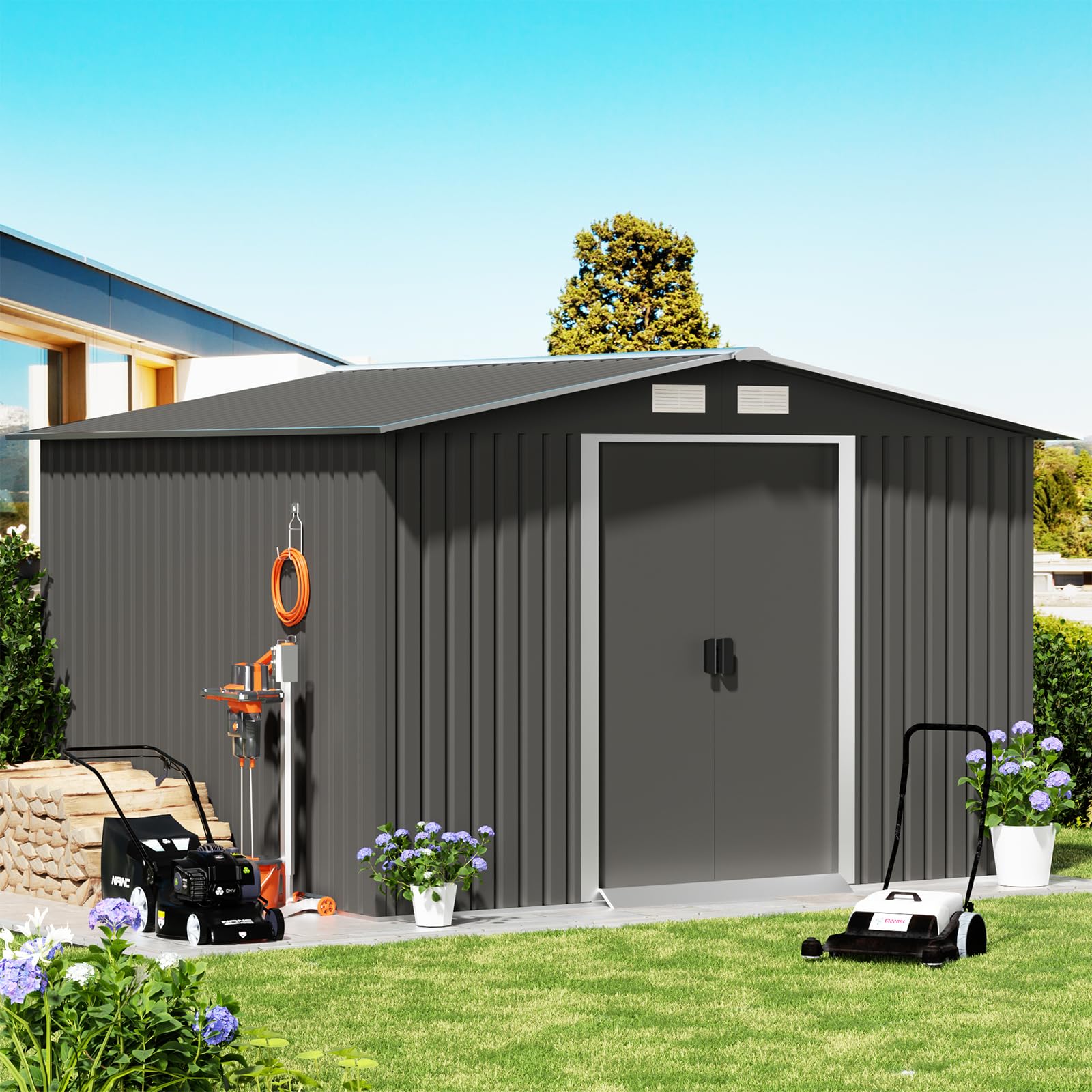 10' x 10' Outdoor Storage Shed