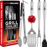 Alpha Grillers Grilling Accessories - BBQ Accessories Grill Gifts for Men Dad