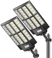 7000W Solar Street Lights Outdoor: Commercial Solar Parking Lot Lights