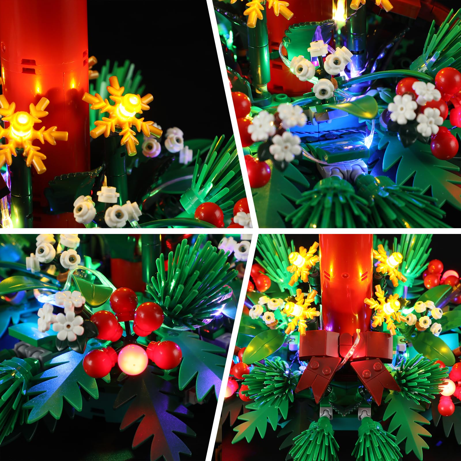 Light Kit for Lego Christmas Table Decoration -Innovative Led Lighting Compatible