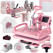 Heat Press 12x15 inch, Heat Press Machine for T-Shirts, 8 in 1 Heat Press