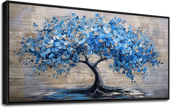 Large Canvas Wood Framed Wall Art Living Room Wall Decor For Bedroom