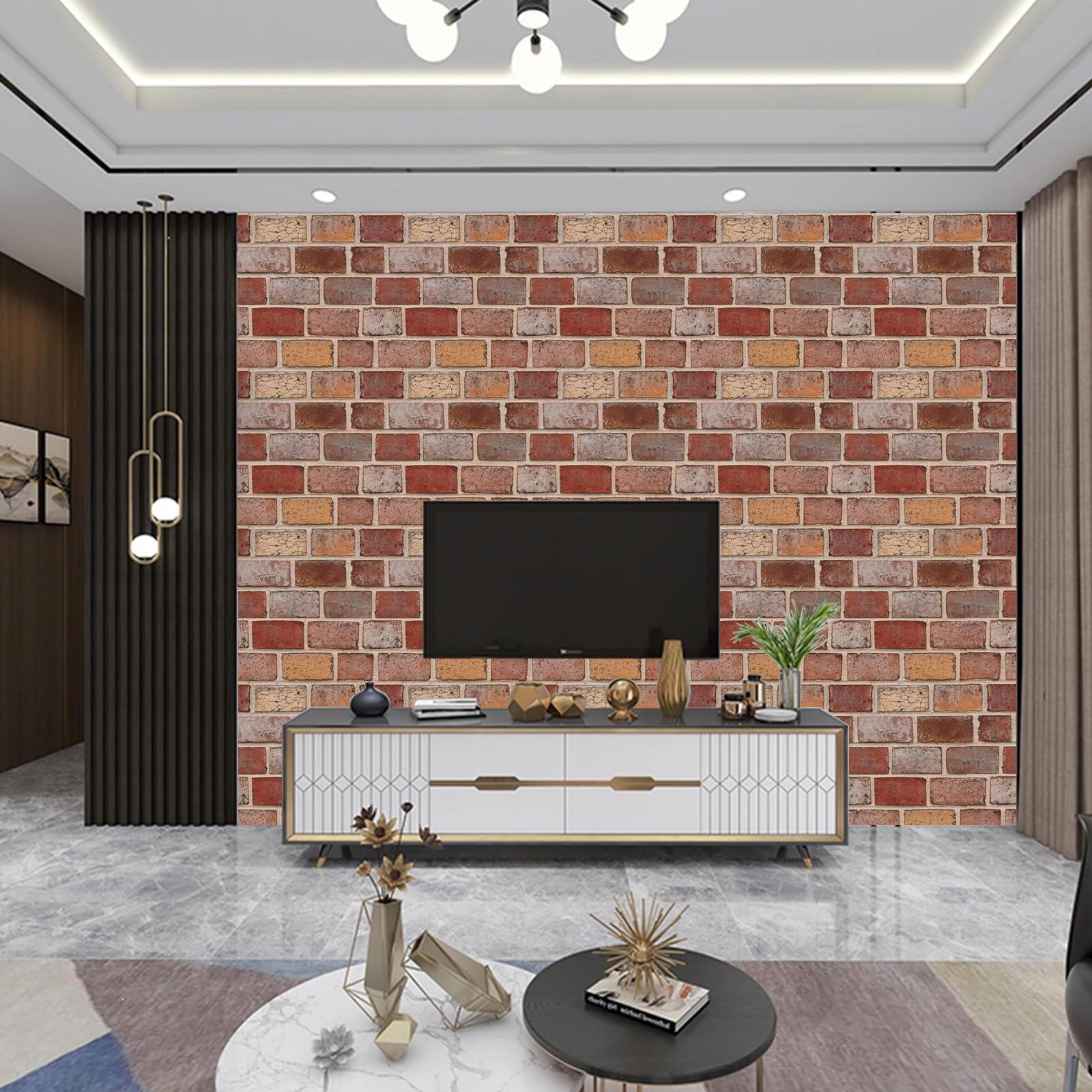 3D Wall Panels Peel and Stick, 3D Wall Panels Self Adhesive Waterproof 10PCS