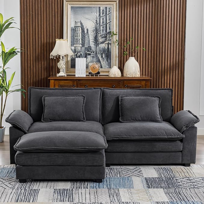 85.8" Modern Sectional Sofa Cloud Couch for Living Room