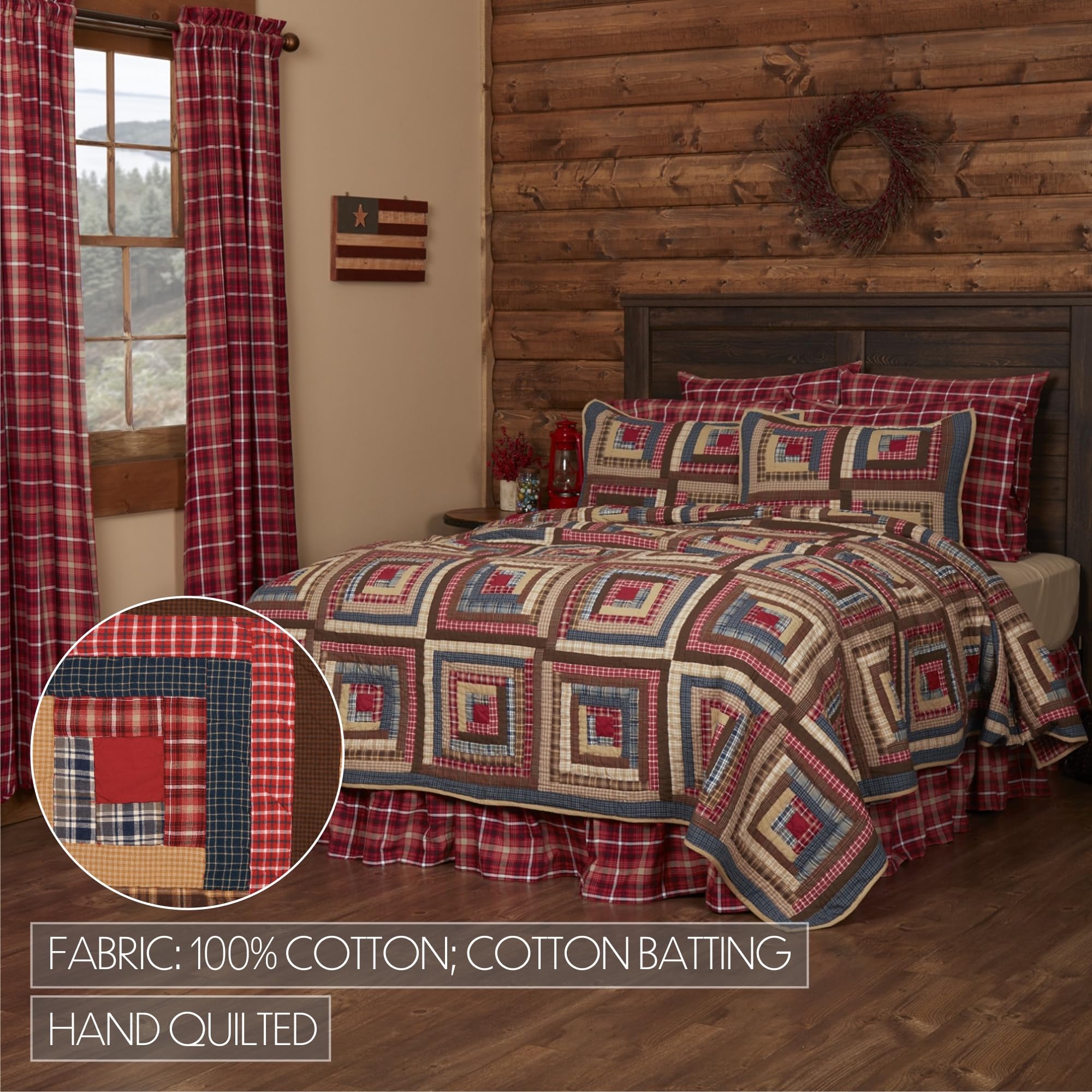 Braxton 3 Piece Quilt Set (1 Luxury King Quilt, 2 King Shams)