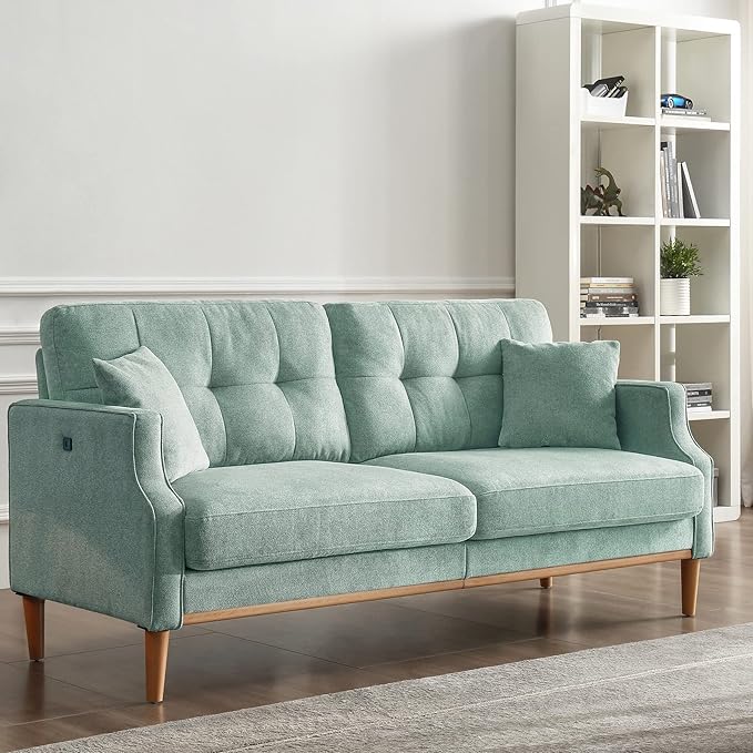 Simple Style Modern 3 Seat Loveseat Couch Sofa