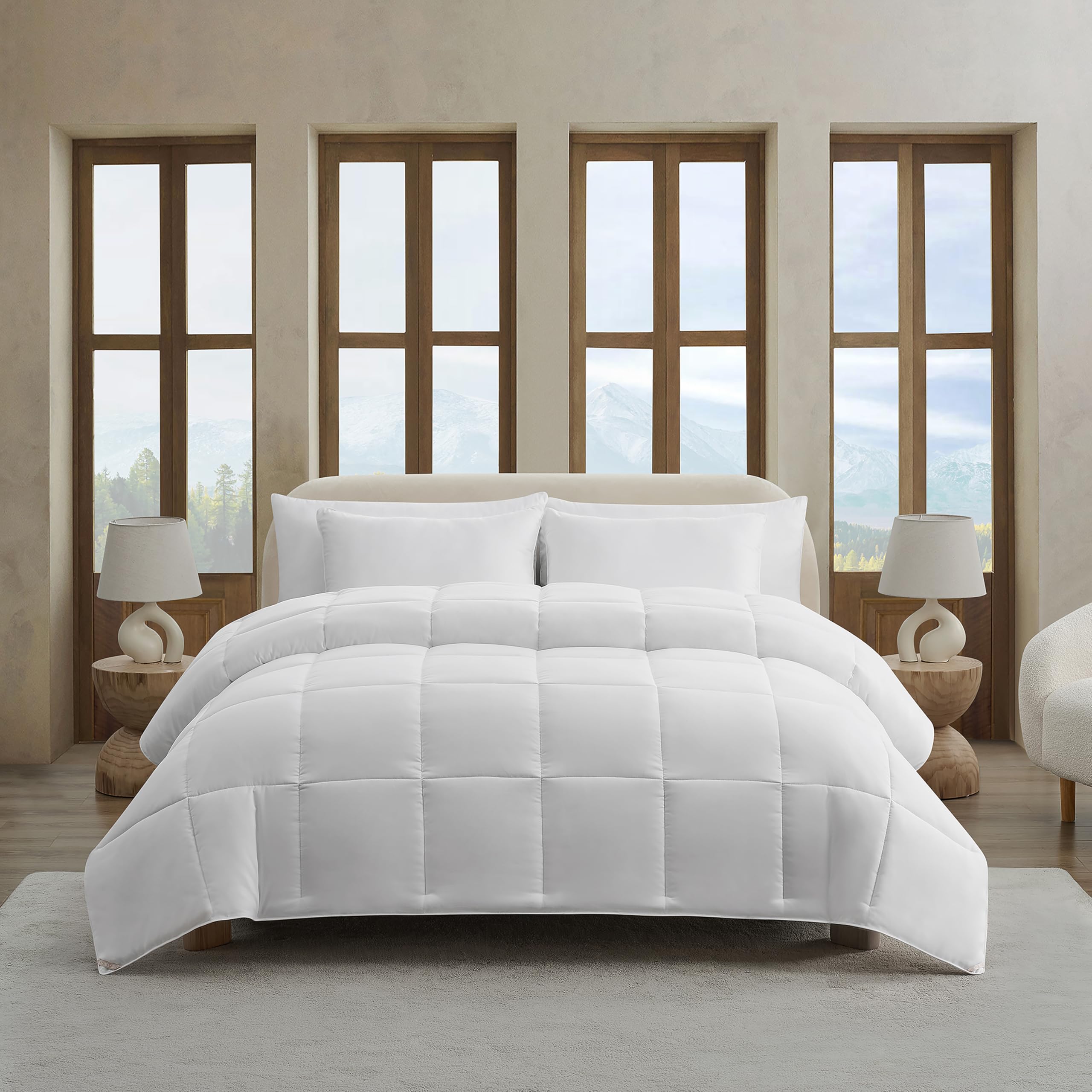 Danielle Comforter Duvet Insert Cooling Lightweight Down Alternative Hypoallergenic