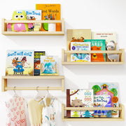 Nursery Book Shelves, 16.5 Inch Floating Nursery Bookshelves