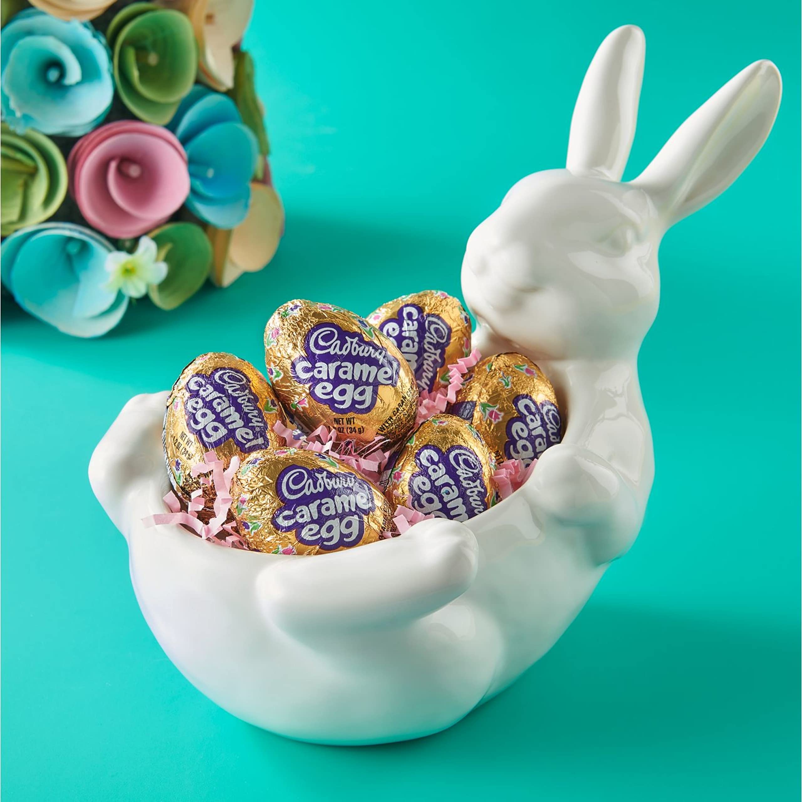 Milk Chocolate with Caramel Center Eggs Candy, Bulk Easter, 1.2 oz Packs (48 Count)