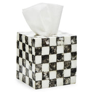 Boutique Square Capiz Tissue-Box Cover, Decorative Tissue Holder