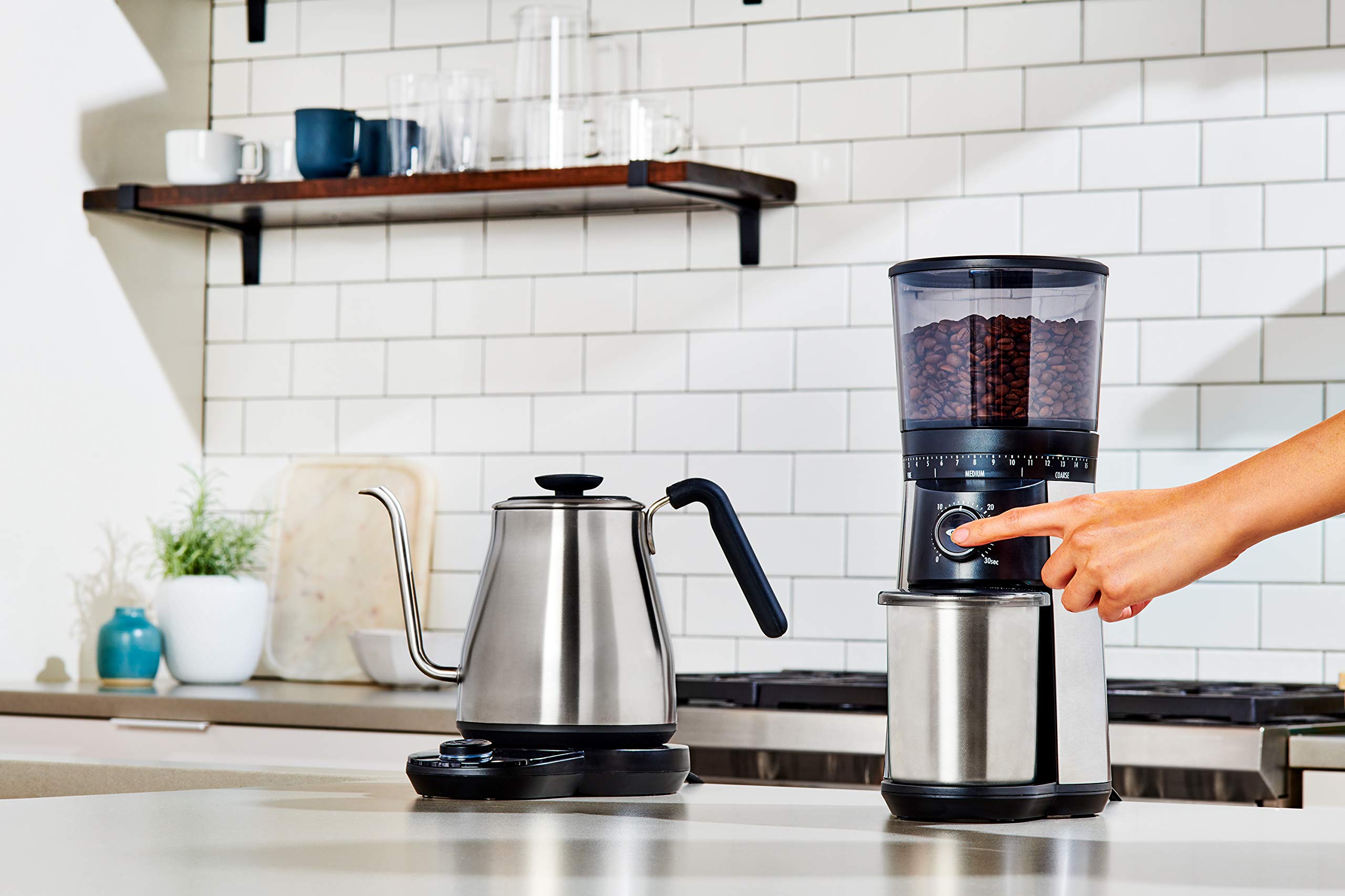 Brew Gooseneck Electric Kettle – Hot Water Kettle, Pour Over Coffee & Tea Kettle