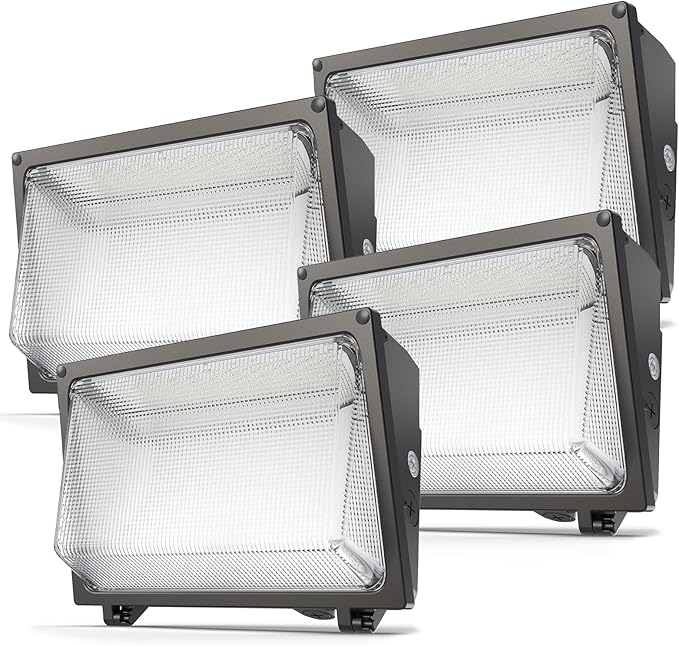LED Wall Pack Light: 120W 18000LM Glass Lens Wall Pack Lights Outdoor LED,LED Wall Pack