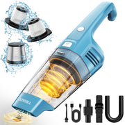 Handheld Vacuum Cordless, 14500PA Powerful Suction Hand Held Vacuum Cleaner