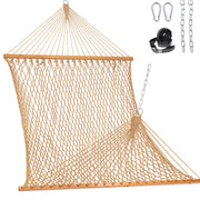 Double Rope Hammock, 2 Person Traditional Outdoor