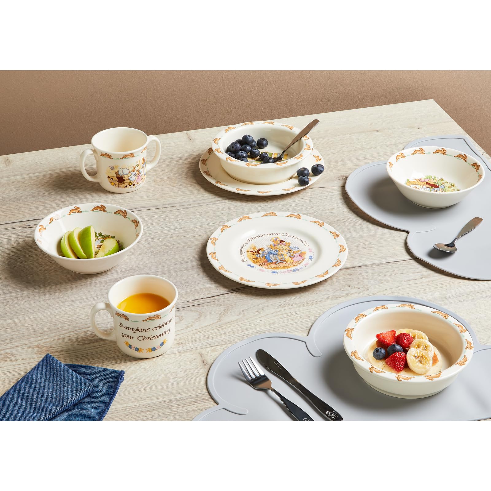 Bunnykins 2-Piece Infant Set (Bowl & One Handled Mug)