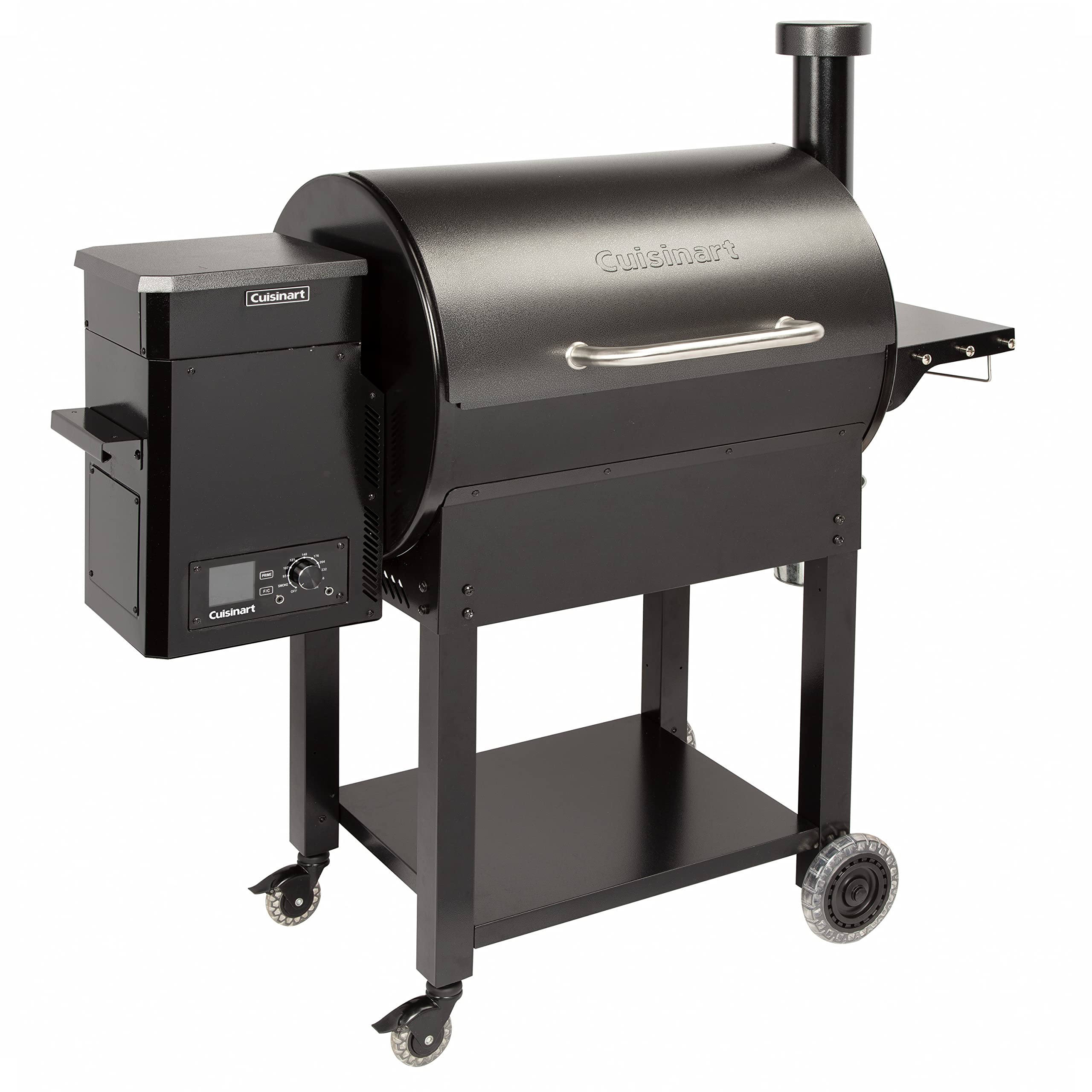 Grill and Smoker, 52"x24.5"x49.3", Deluxe Wood Pellet Grill