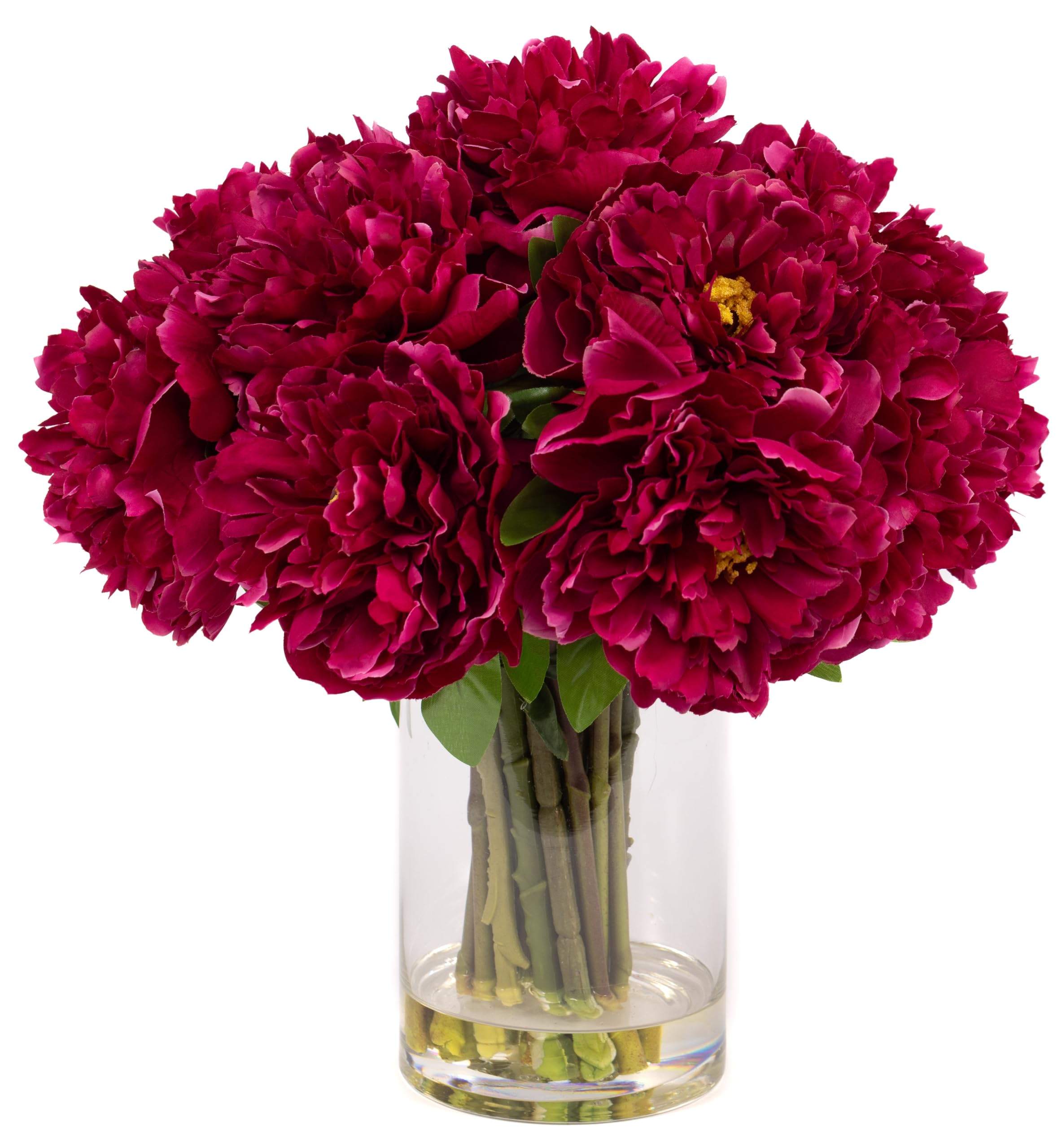 Faux Floral Arrangement, Large-Size Premium Artificial Indoor Flower Display