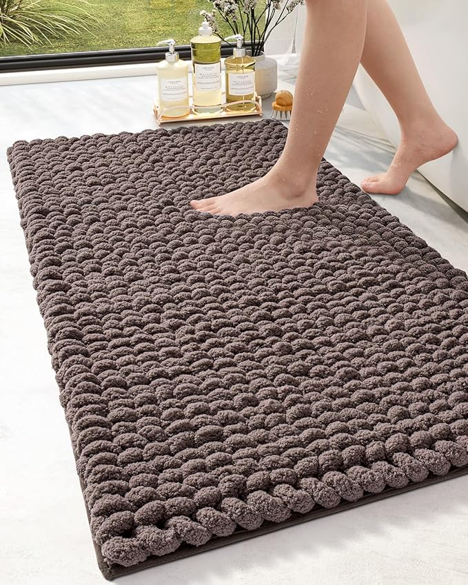 Bathroom Rugs 24x36, Non Slip Washable Bath Mat