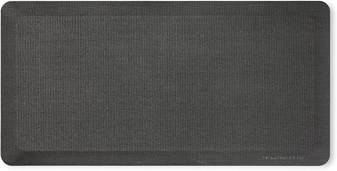 Gourmet Series Kitchen Comfort Gel Mat, Solid Basketweave, Milkshake Tan, 20"x39"