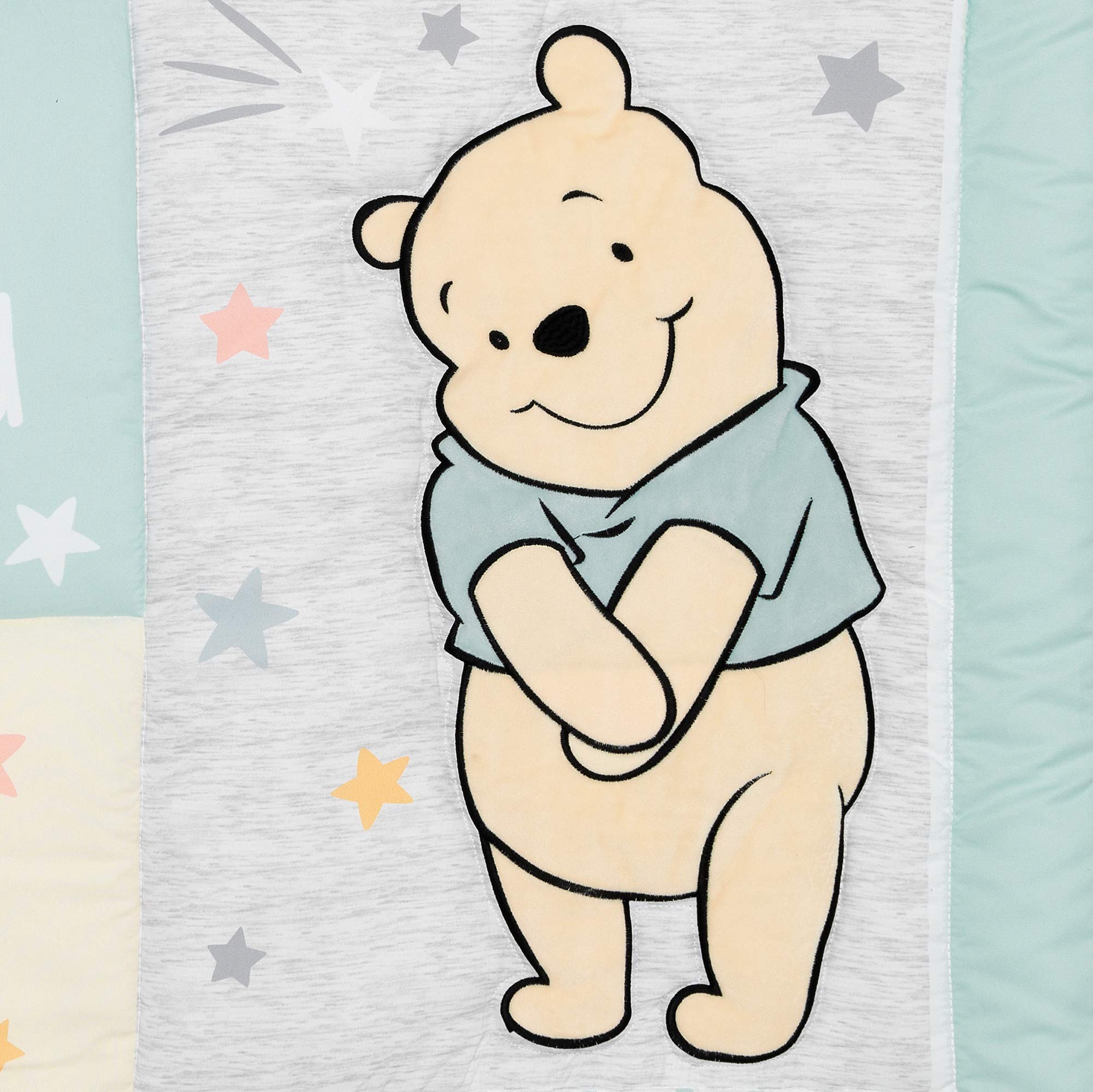 Disney Baby Winnie The Pooh Hugs 3-Piece Nursery Crib,Baby Bedding