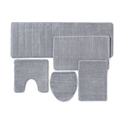 Bath Mats 5-Piece Set Thick Memory Foam - Close Out│ Bathroom Rugs Set