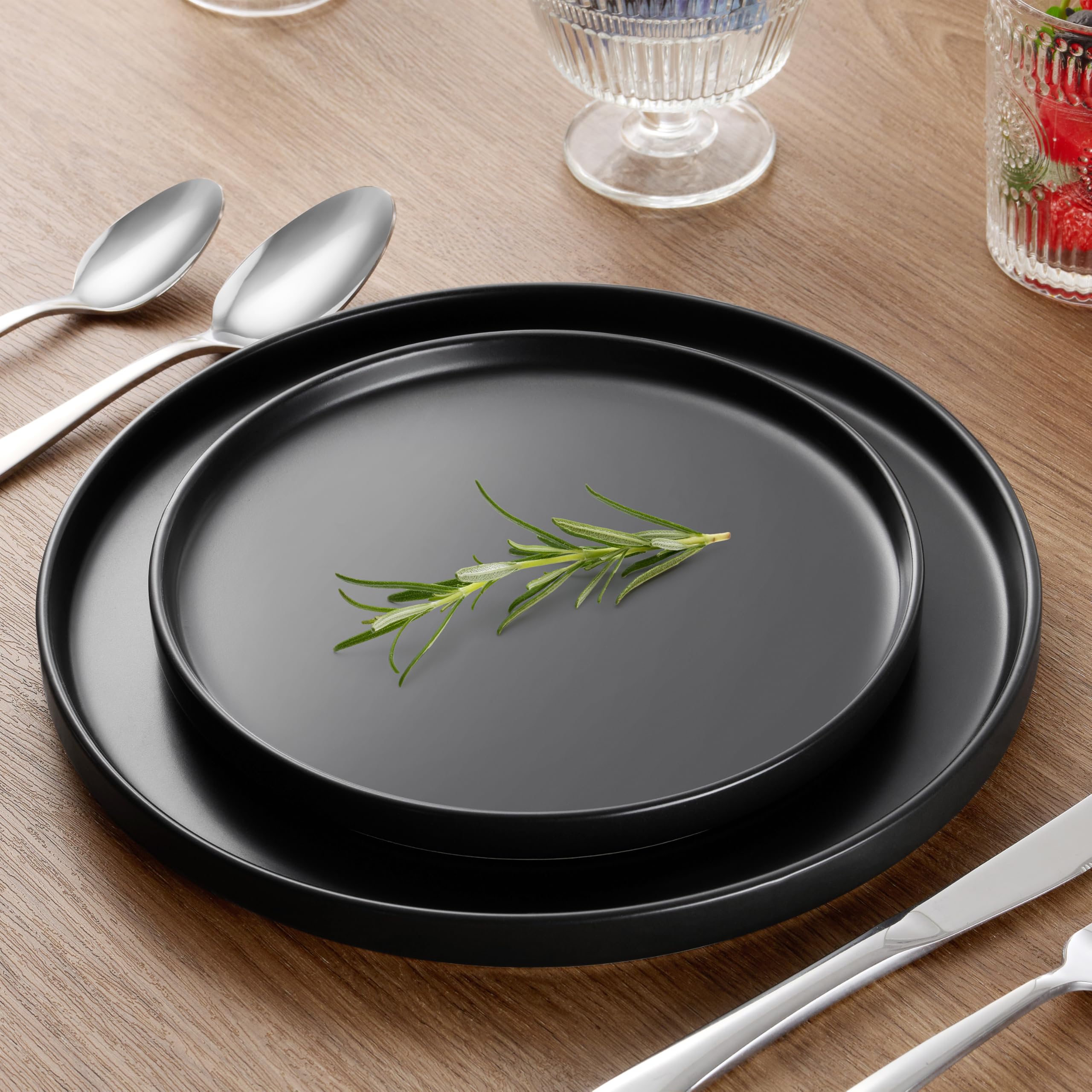 Dinnerware Sets, 16-Piece Stoneware Dinner Plates and Bowls
