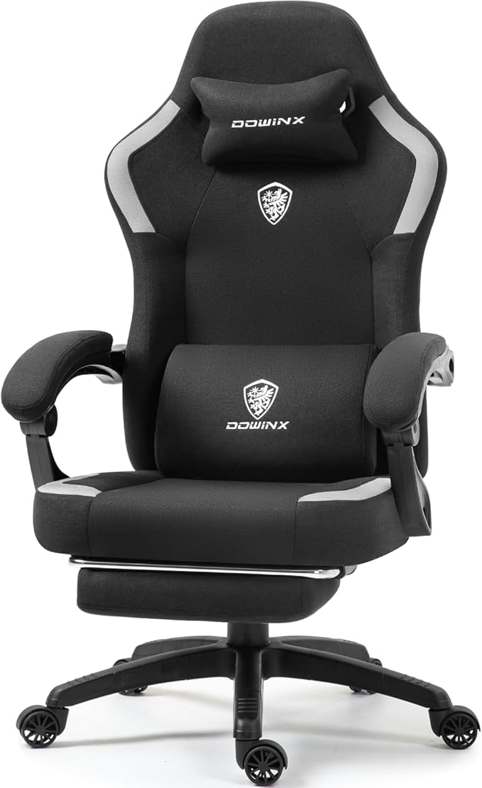Gaming Chair with Pocket Spring Cushion,Breathable Computer Chairs