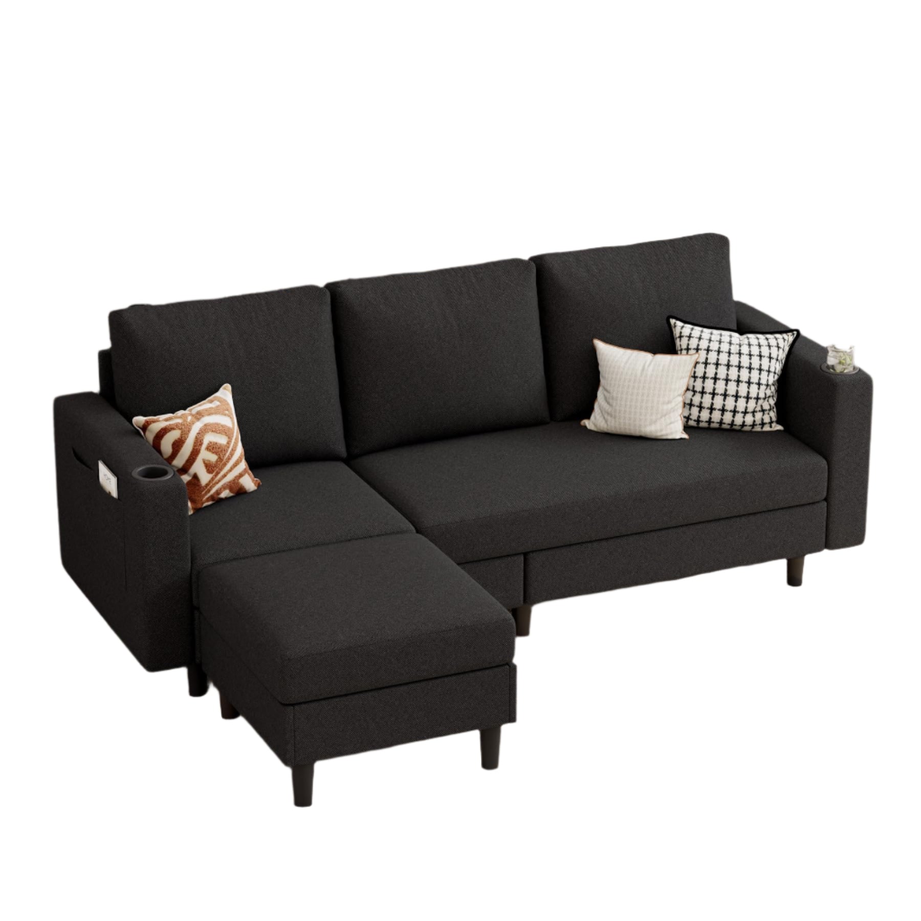 Upholstered Sectional Sofa and Couches
