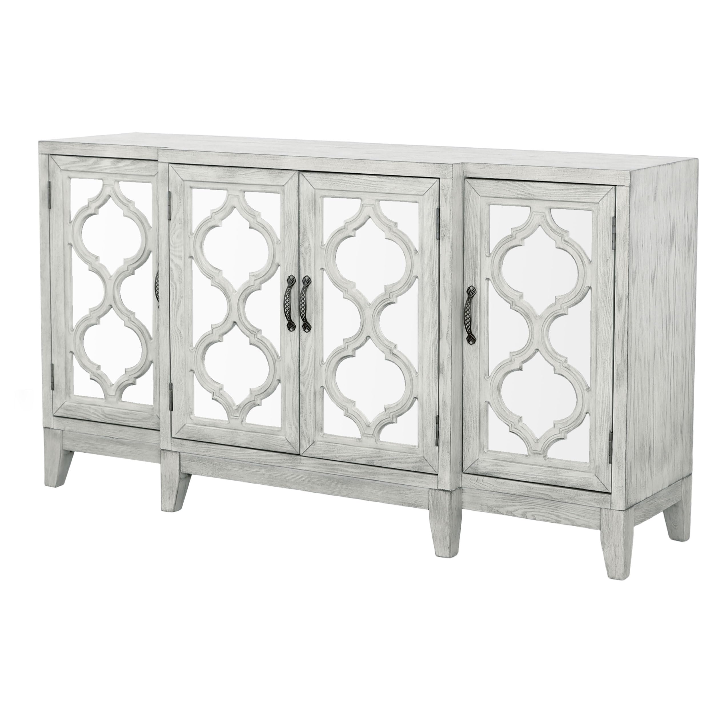Accent Cabinet Antique White 953376