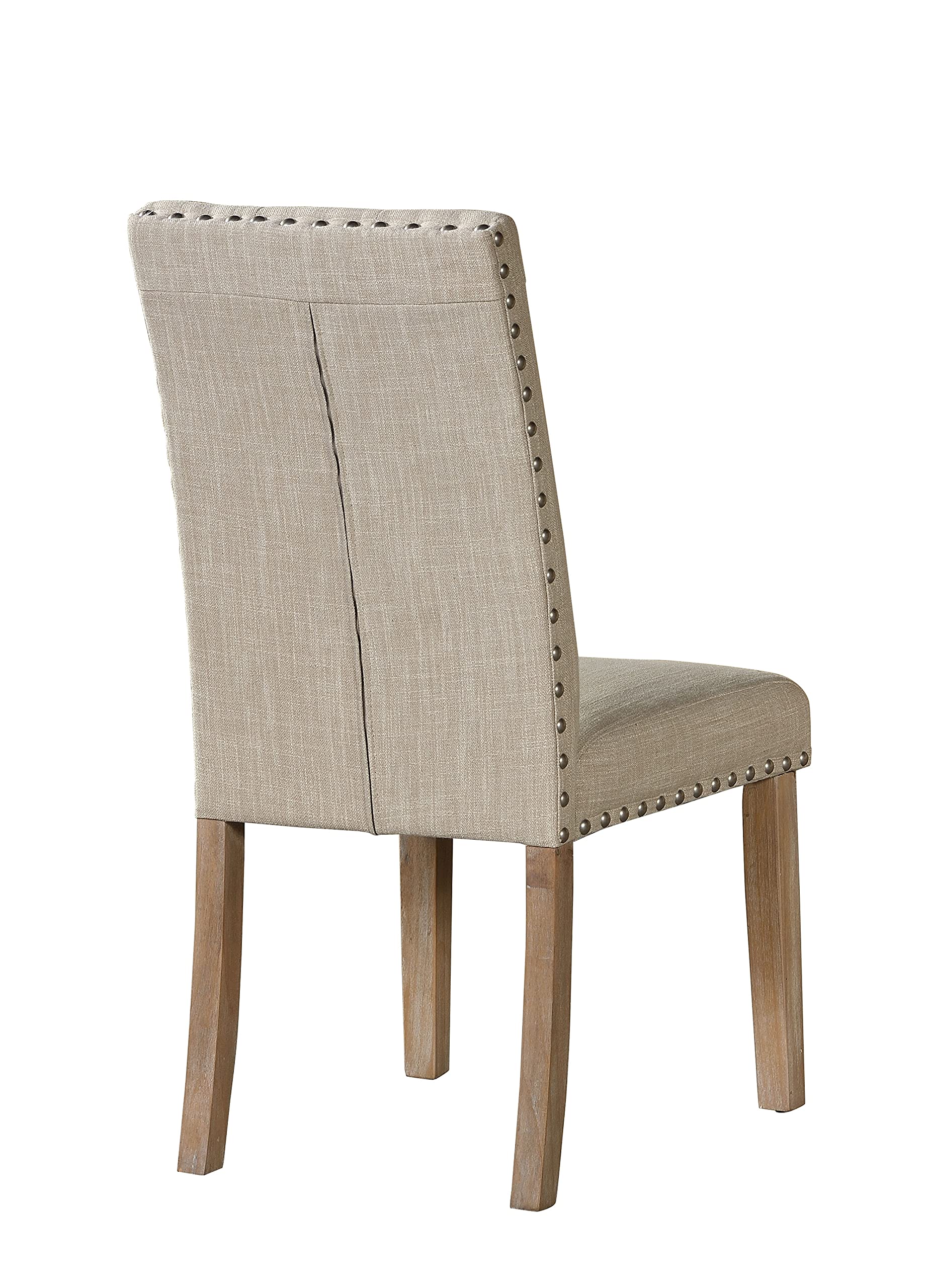 D150-SC2 Dining Chairs, Rustic Wood