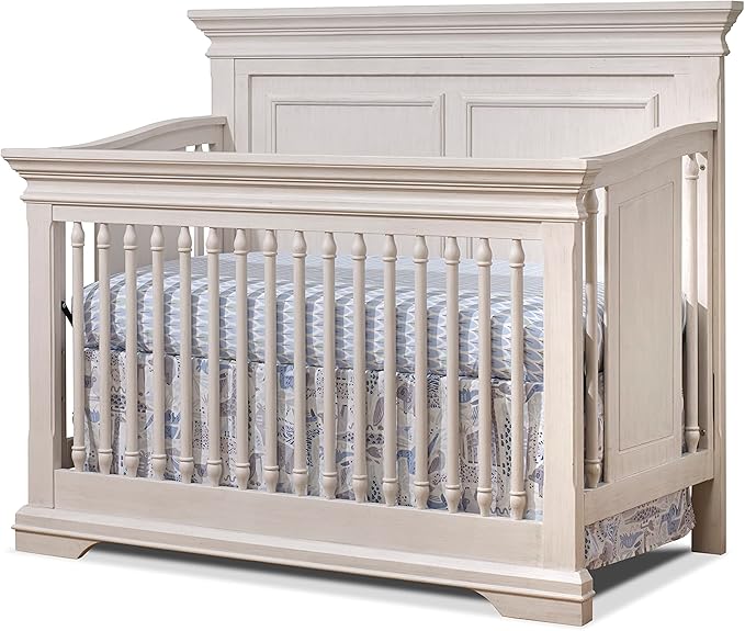 Furniture Portofino Crib, Classic 4-in-1 Convertible Crib