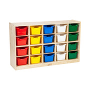 Tray Cabinet with Scoop Front Storage Bins, Classroom